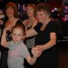 Young and old dancing together